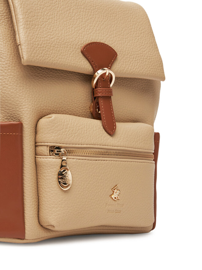 Beverly Hills Polo Club Ruksak Beverly Hills Polo Club CEO-BHPC-C-002-08 Bež