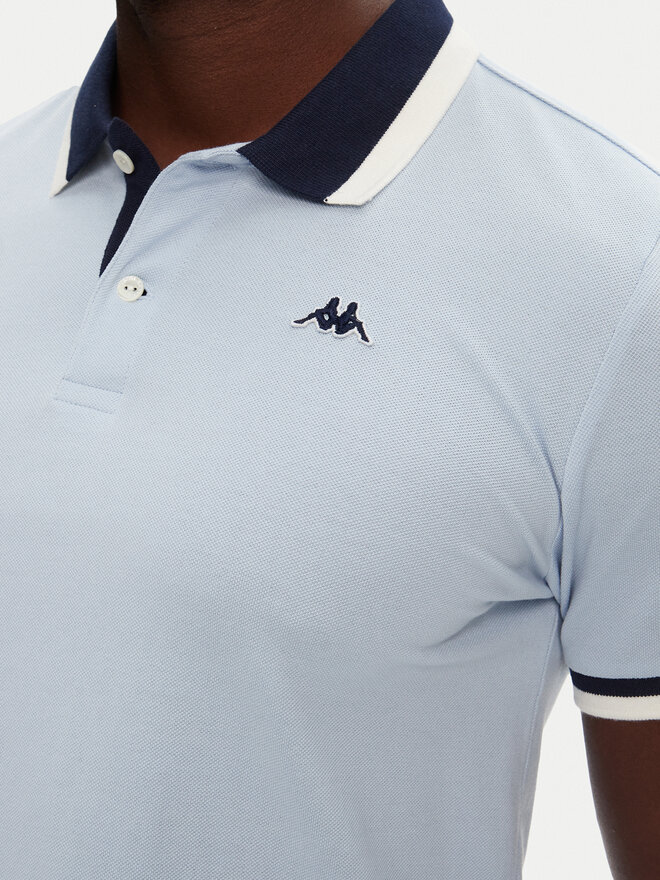 Robe di Kappa Robe di Kappa Poloshirt Atsushi 611255W Blau Slim Fit