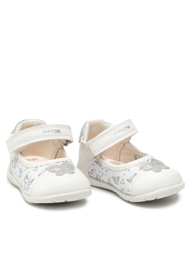 Geox Pantofi Geox B Elthan G. B B251QB 0AW54 C0007 Alb