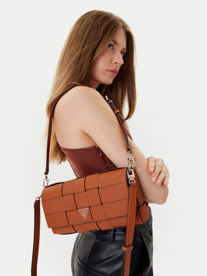 Guess Handtasche Guess Maylee HWWG96 61190 Braun