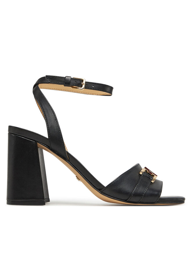 Guess Sandały Guess FLJGRT LEA03 Czarny