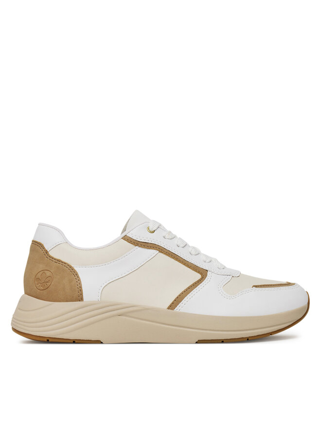 Rieker Sneakersy Rieker N8501-60 Beżowy