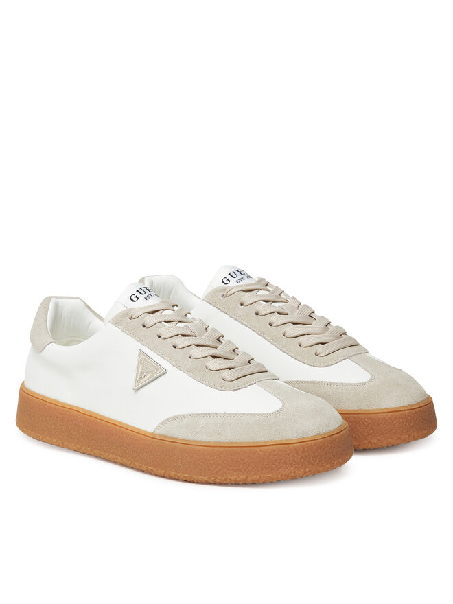 Guess Sneakersy Guess FMTWIM LEA12 Biela