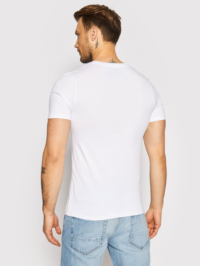Jack&Jones Jack&Jones Pack de 2 camisetas Basic 12133914 Blanco Regular Fit