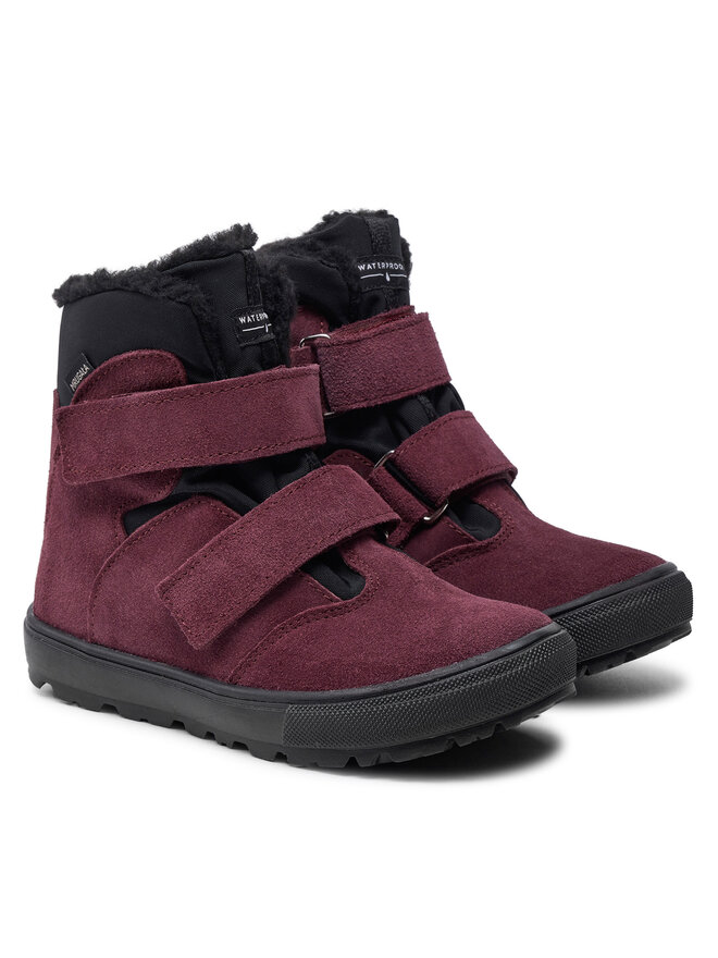Mrugała Botas altas Mrugała Iwo 7381/4 Guinda/burdeos