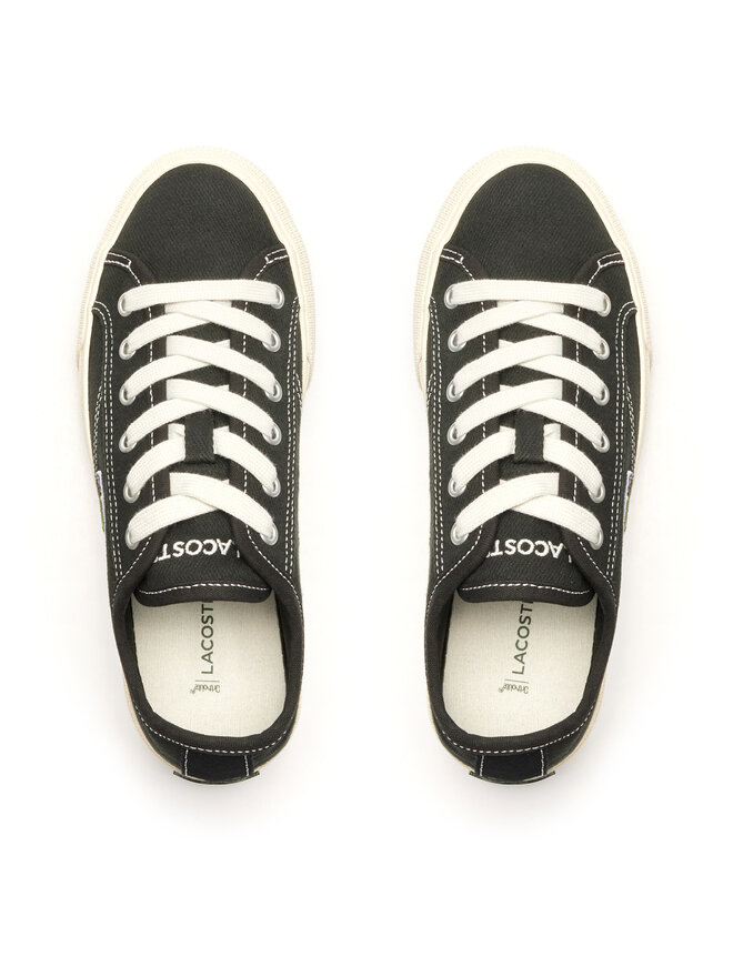 Lacoste Πάνινα παπούτσια Lacoste Backourt 747CFA0006 Μαύρο