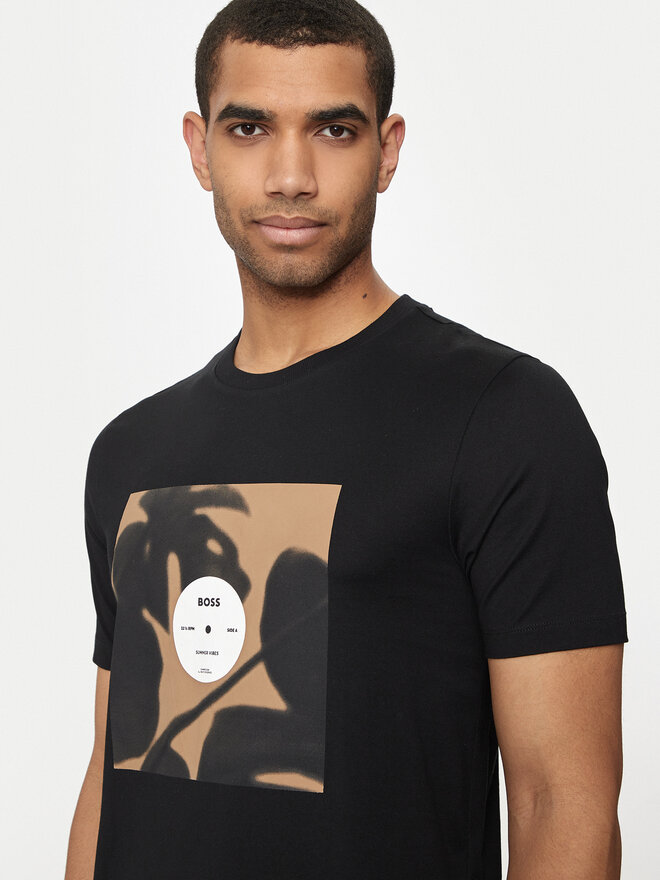 BOSS BOSS Camiseta Tiburt 388 50512132 Negro Regular Fit