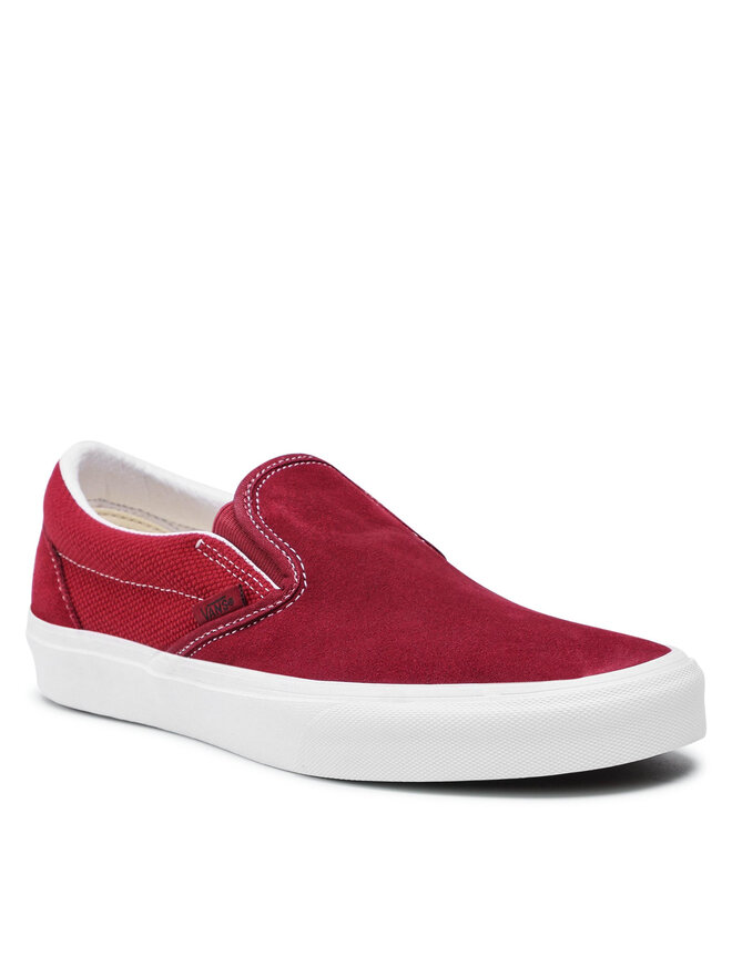 Zapatillas de tenis Vans Classic Slip On VN0A33TB9HU1 Guinda burdeos zapatos.es