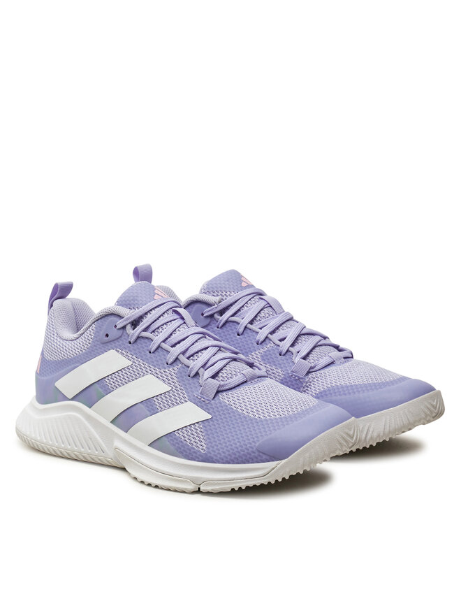 adidas Buty halowe adidas Court Team 2.0 JR0740 Fioletowy