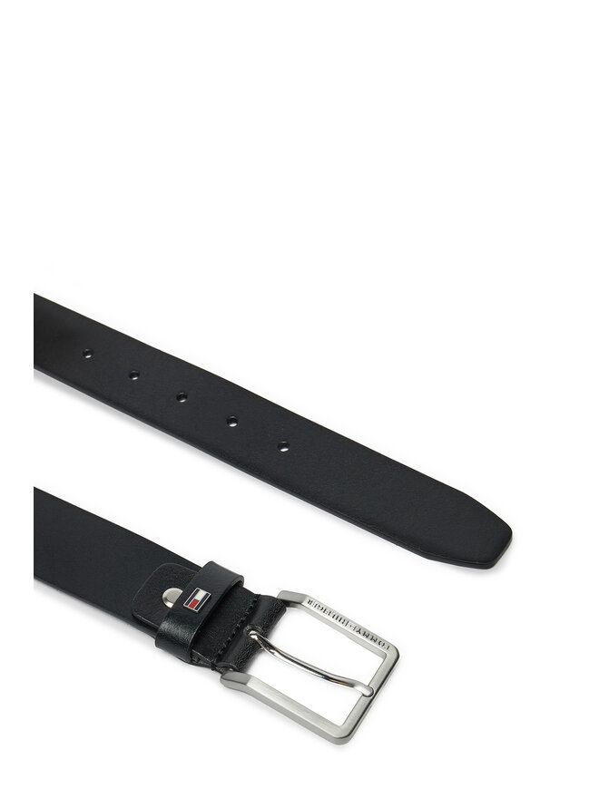 Tommy Hilfiger Vyriškas Diržas Tommy Hilfiger Oliver Adj 3.5 AM0AM13020 Juoda