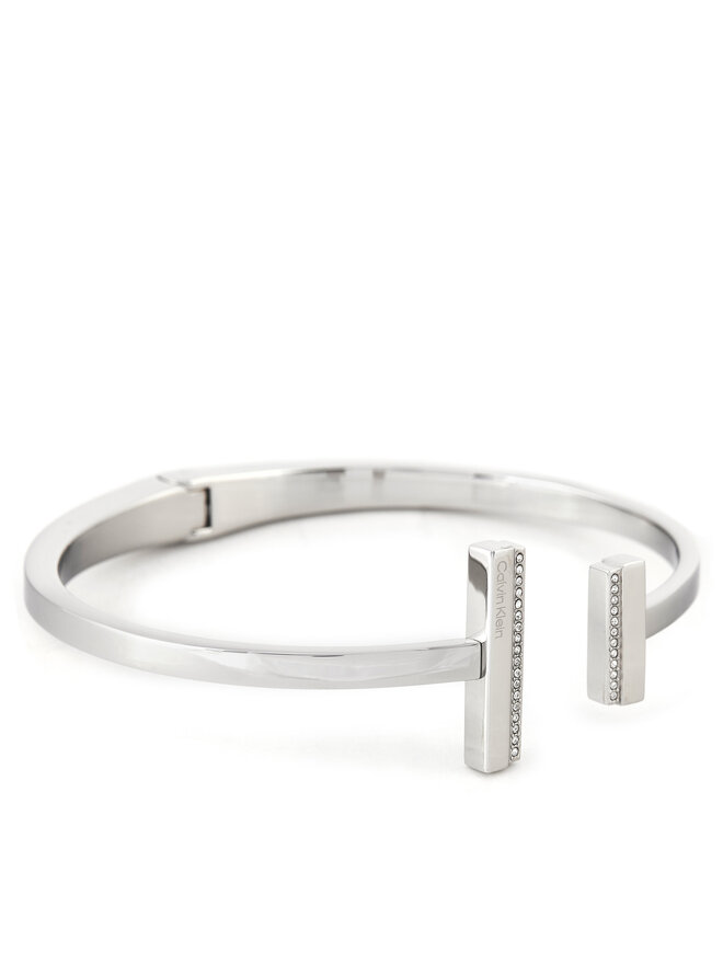 Calvin Klein Bransoletka Calvin Klein 35000160 Srebrny