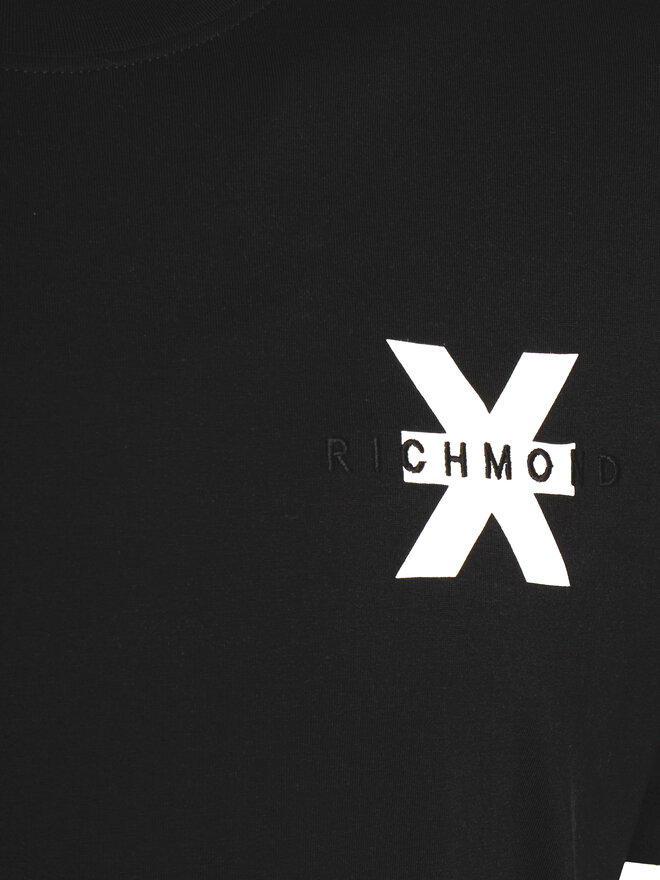 Richmond X Richmond X T-Shirt Sween UMP24057TS Μαύρο Regular Fit