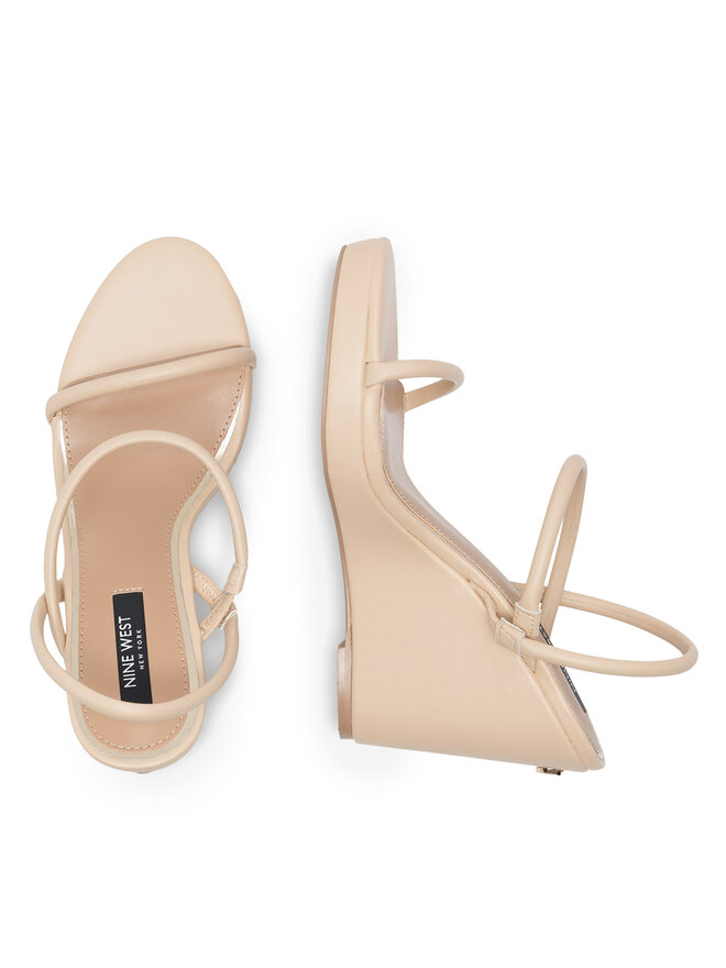 Nine West Sandały Nine West WFA2624-1 Beżowy