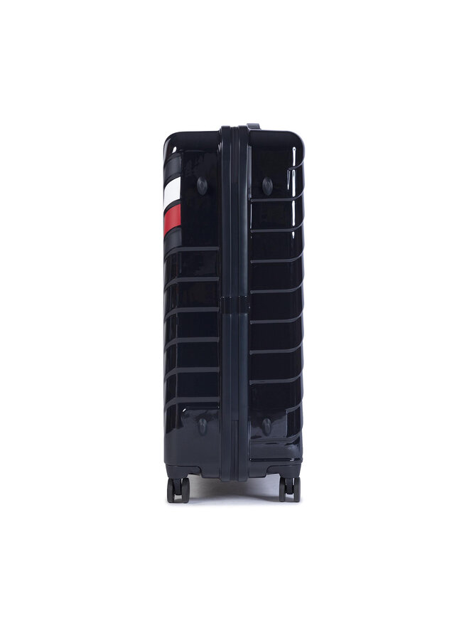 Tommy Hilfiger Nagy bőrönd Tommy Hilfiger Tommy Corporate Case 28 AU0AU01062 Fekete