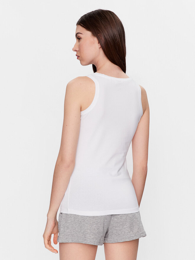 4F 4F Top 4FSS23TTSHF581 Weiß Regular Fit