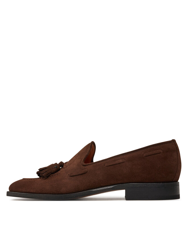 Lord Premium Loaferice Lord Premium Tassel 5701 Smeđa