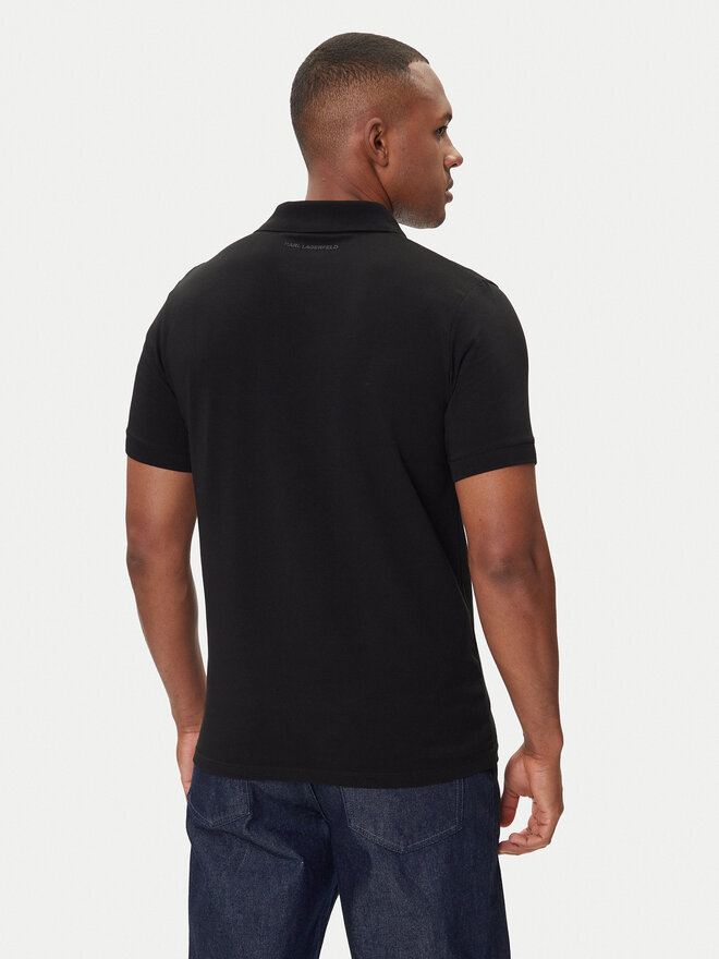 KARL LAGERFELD KARL LAGERFELD Polo 745020 554235 Negro Regular Fit