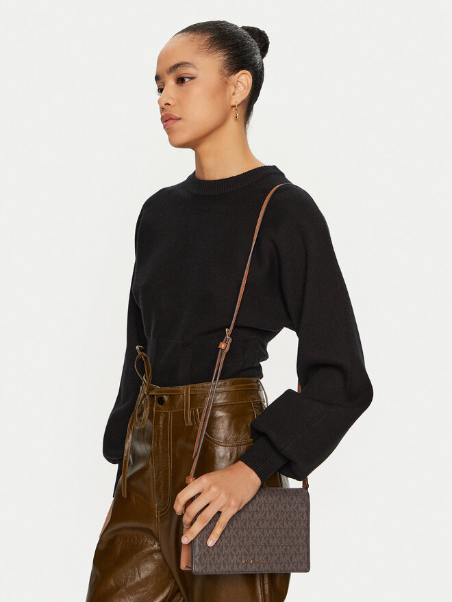 MICHAEL Michael Kors Kabelka MICHAEL Michael Kors Jet Set 32T4GJ6C6B Hnedá