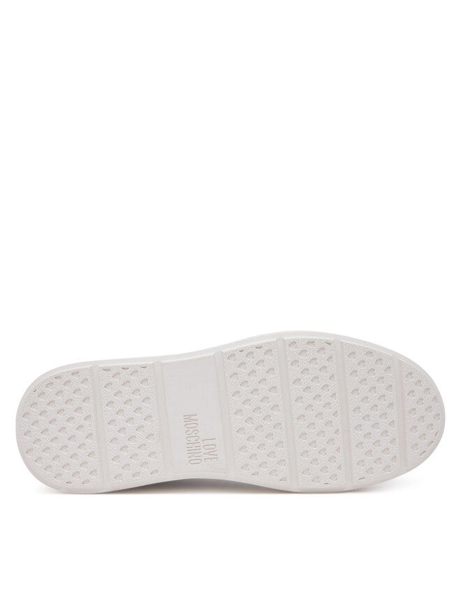 LOVE MOSCHINO Sneakersy LOVE MOSCHINO JA15184G1MIAC10A Biały