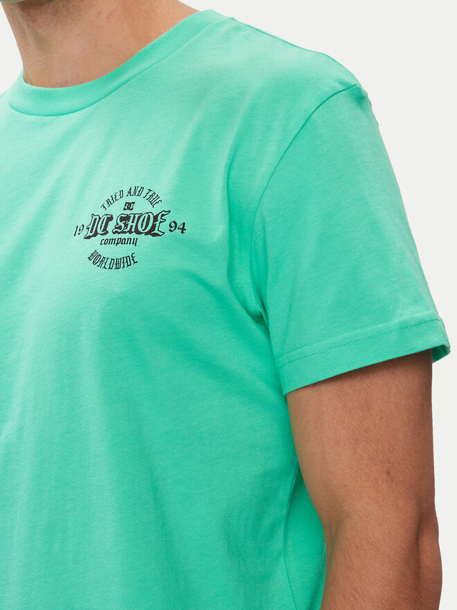 DC DC Camiseta Chain Gang Tss ADYZT05348 Verde Regular Fit