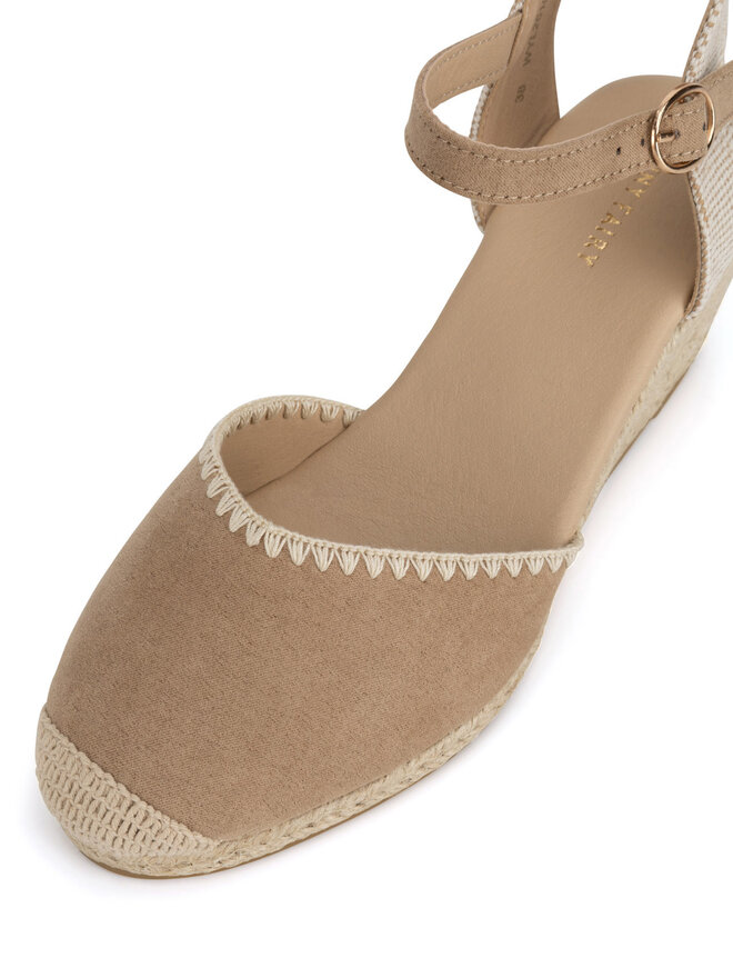 Jenny Fairy Espadryle Jenny Fairy WYL2610-1 Beżowy