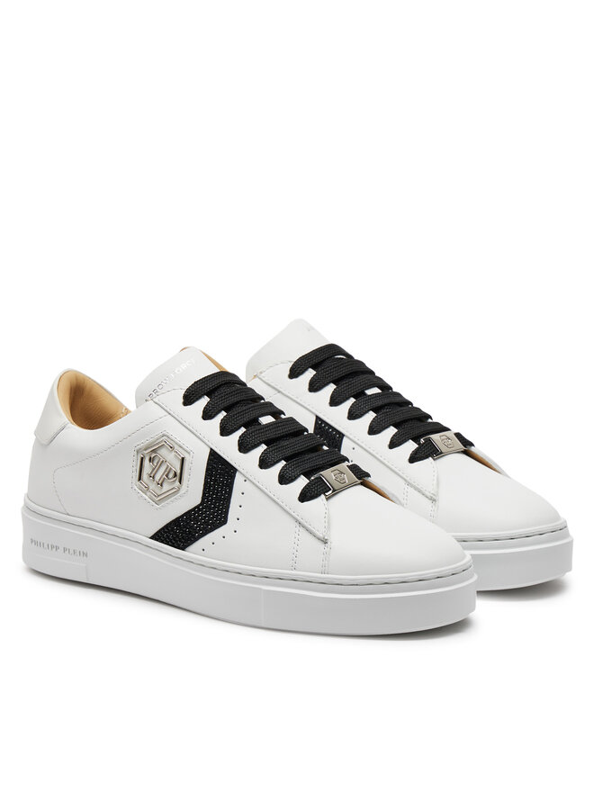 PHILIPP PLEIN Sneakersy PHILIPP PLEIN AADS USC0678 PLE075N Biały