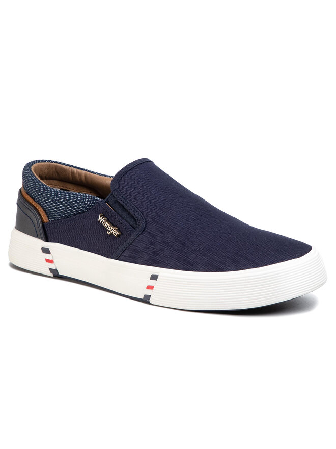 Wrangler Кросівки Wrangler Monument Slip On WM01002A Cиній