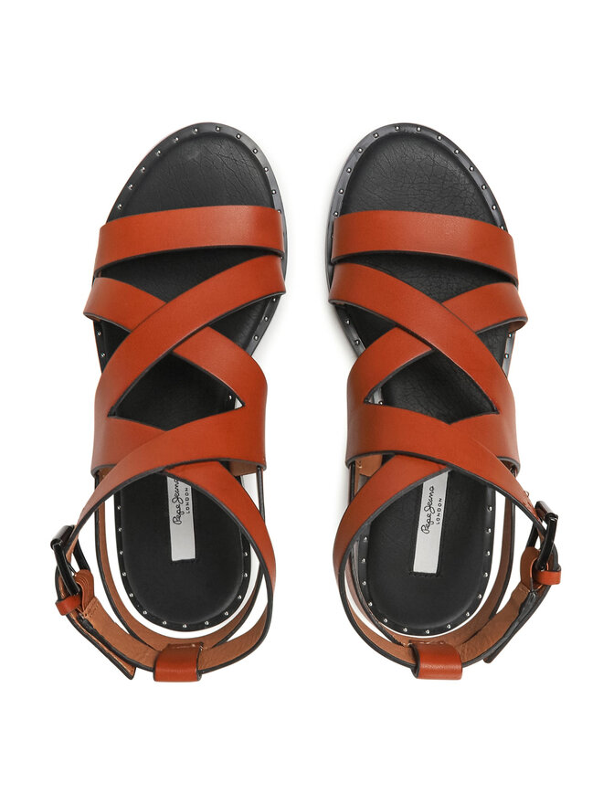 Pepe Jeans Sandalen Pepe Jeans Hayes Road PLS90503 Braun