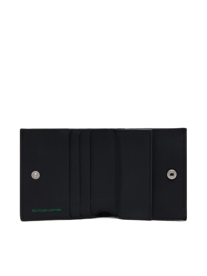 Tommy Jeans Cartera grande para hombre Tommy Jeans Tjm Heritage Leather Cc & Coin AM0AM13372 Negro