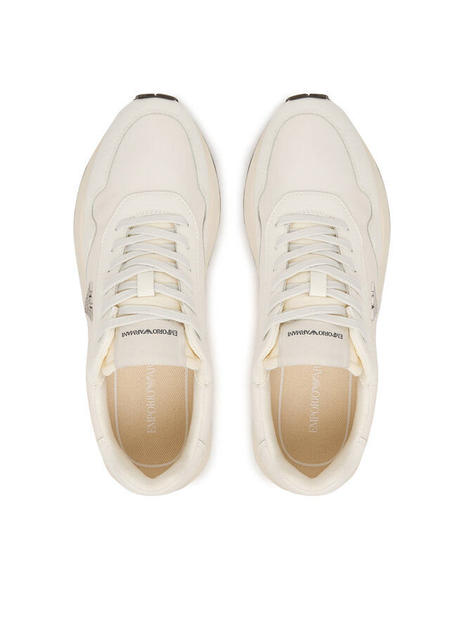 Emporio Armani Снікерcи Emporio Armani EM003738 AF19532 M0107 Білий