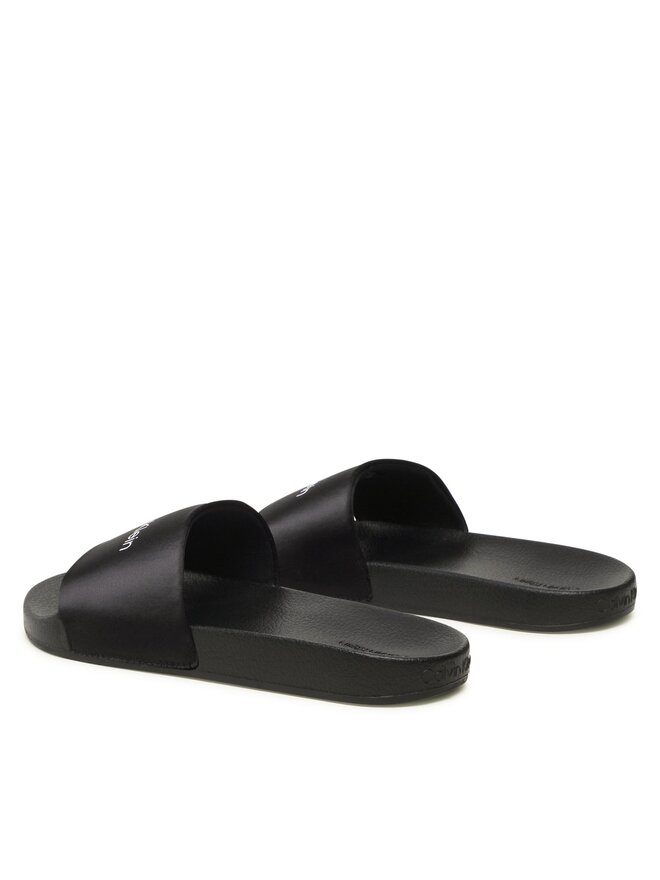 Calvin Klein Чехли Calvin Klein Pool Slide HW0HW01508 Черен