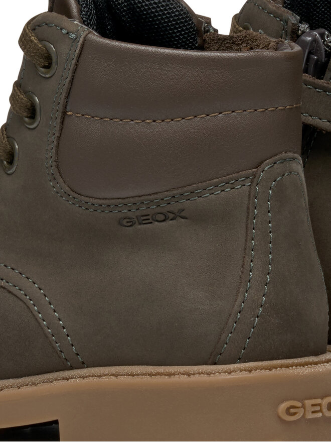 Geox Pohodni čevlji Geox J Shaylax J16FAB 032BC C6009 D Rjava