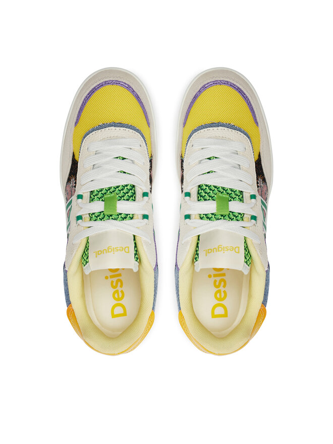 Desigual Sneakersy Desigual 24SSKA01 Kolorowy