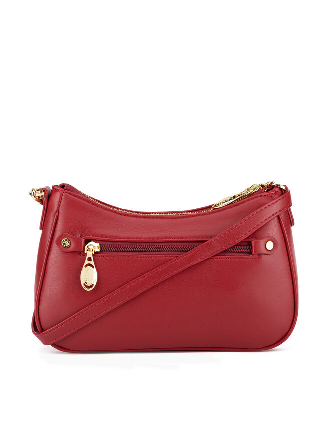 Beverly Hills Polo Club Дамска чанта Beverly Hills Polo Club BHPC-K-035-06 Червен