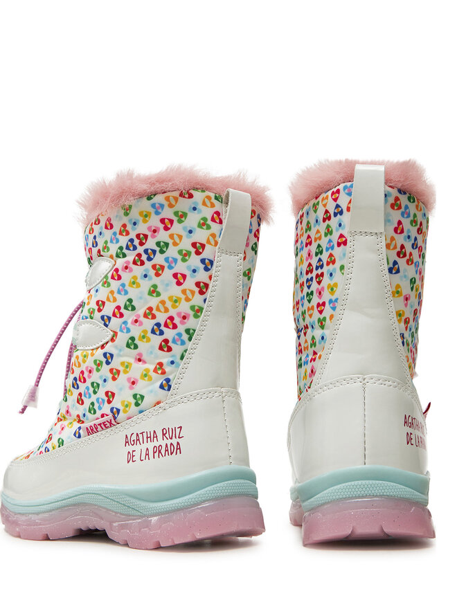 Agatha Ruiz de la Prada Schneeschuhe Agatha Ruiz de la Prada 241992-B D Weiß