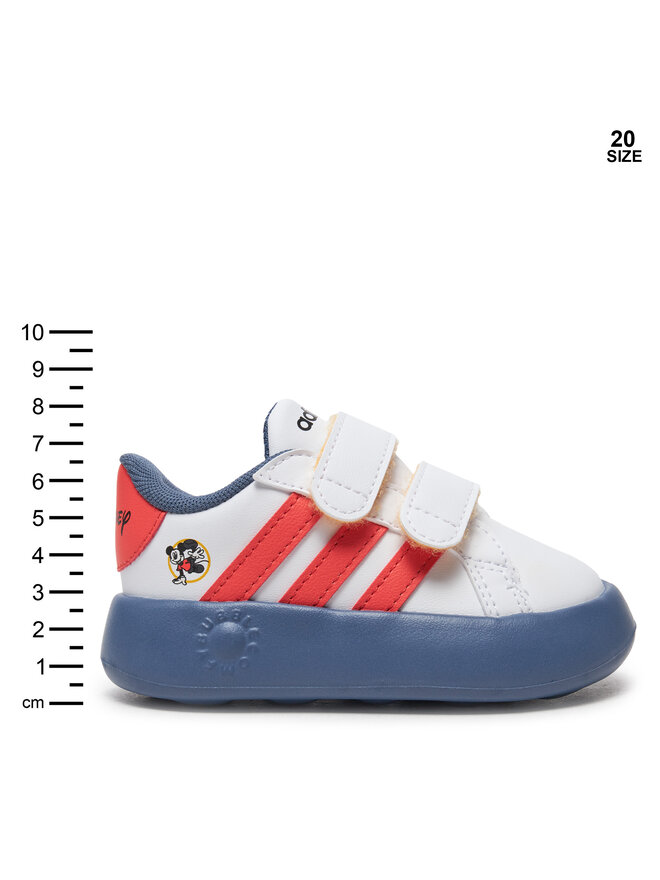 Sneakers adidas Disney Mickey And Friends Grand Court 2.0 IF4054 WeiB eschuhe
