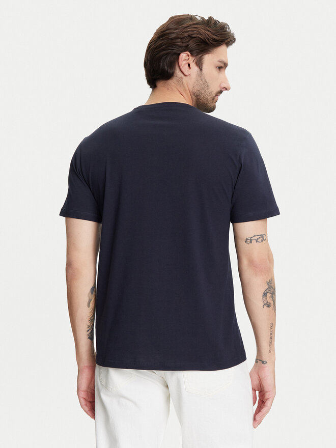 Guess Guess Marškinėliai M5YI15 I3Z14 Tamsiai mėlyna Regular Fit