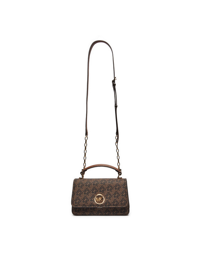 MICHAEL Michael Kors Ročna torba MICHAEL Michael Kors Delancey 32T4GD8C5B Rjava