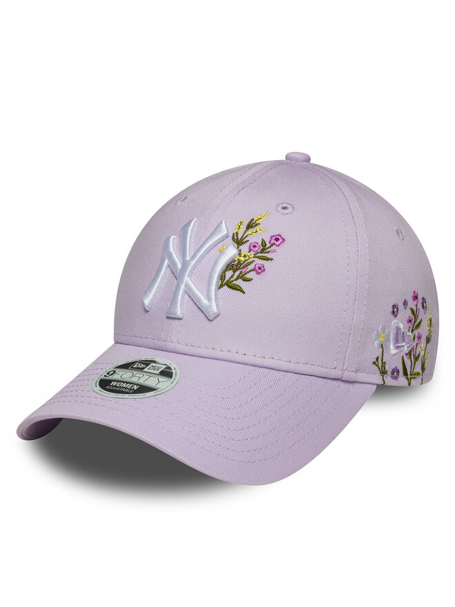 New Era Czapka z daszkiem New Era 9FORTY Floral Icon New York Yankees 60667486 Fioletowy