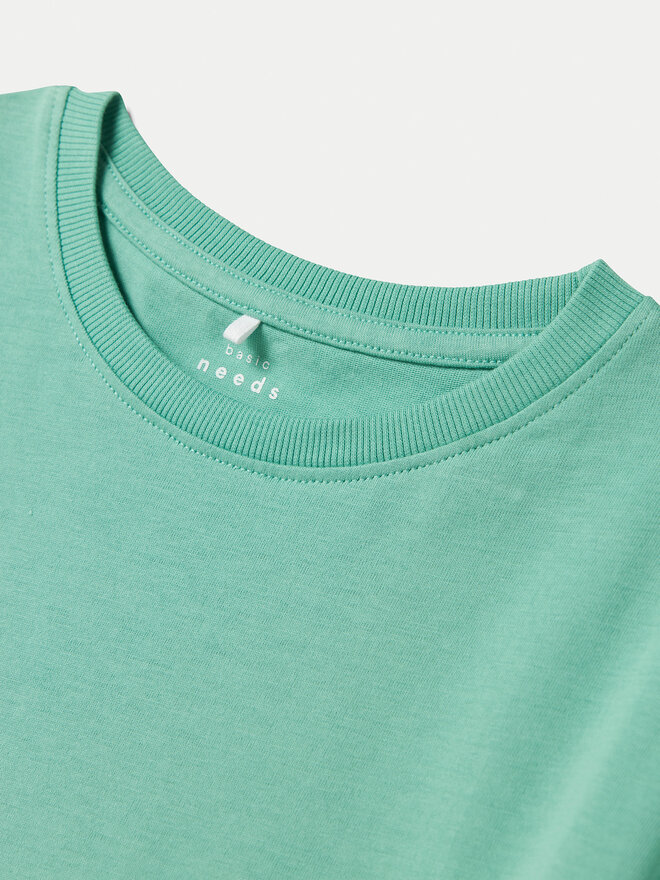 NAME IT NAME IT Camiseta Vobbo 13238968 Verde Loose Fit