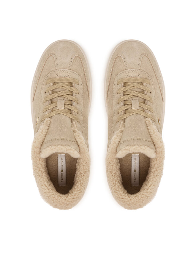 Tommy Hilfiger Sneakers Tommy Hilfiger Th Chic Cupsole Wl FW0FW09597 Hellbeige