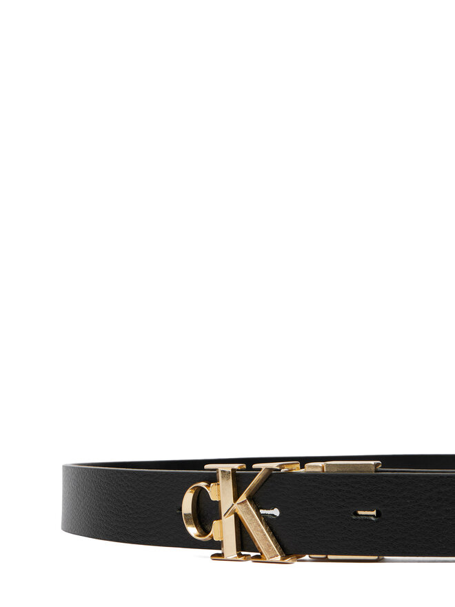 Calvin Klein Gürtel Calvin Klein Facet Ck 25Mm Pebble Rev/Adj LV04F7044G Schwarz