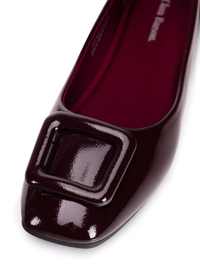 Clara Barson Ballerinas Clara Barson WFA3513-1 Dunkelrot