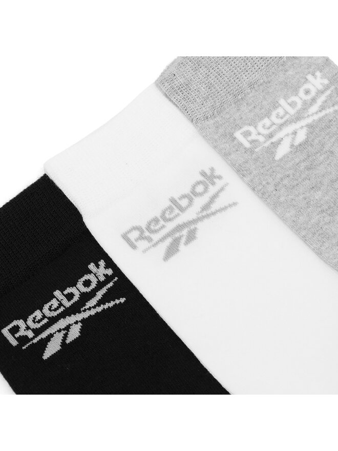 Reebok Set di 3 paia di calzini lunghi unisex Reebok R0367-SS24 (3-pack) Multicolore