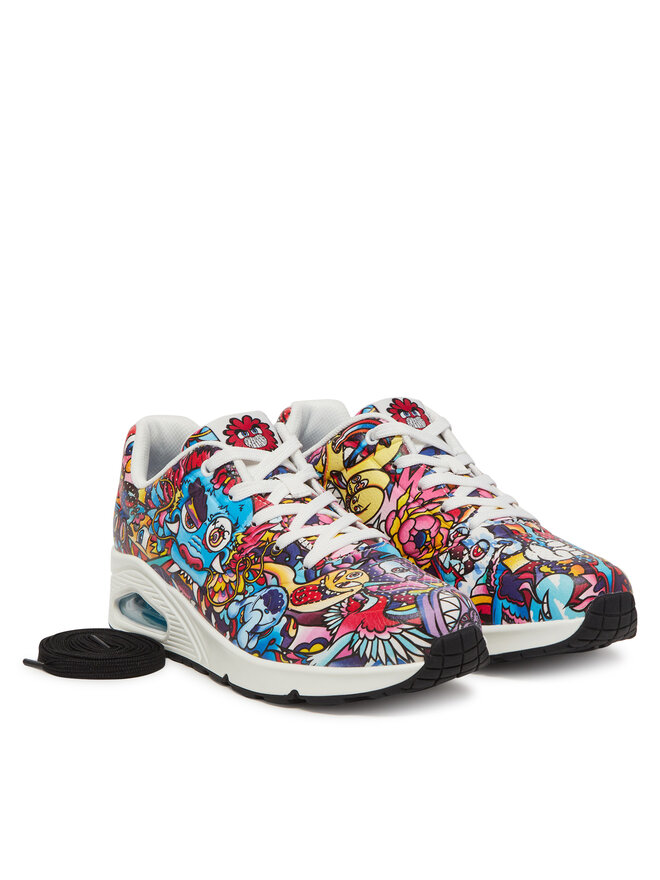 Skechers Sneakersy Skechers Skechers X Vexx Uno-Color Doodle 177973/MLT Kolorowy