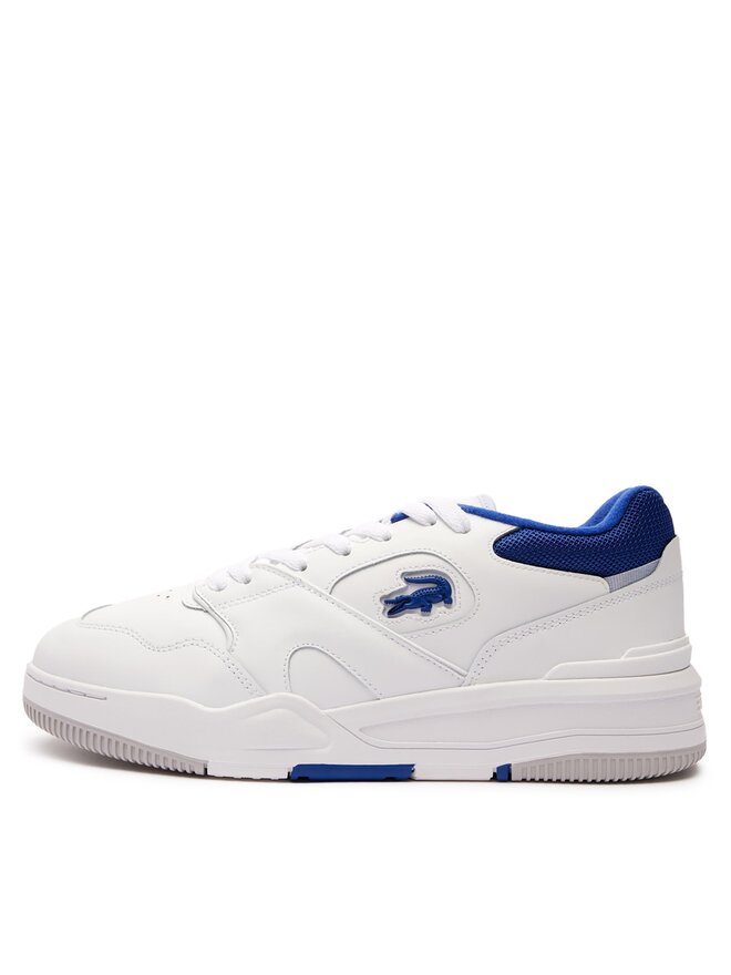 Lacoste Sneakersy Lacoste Lineshot Contrasted Collar 747SMA0061 Biały