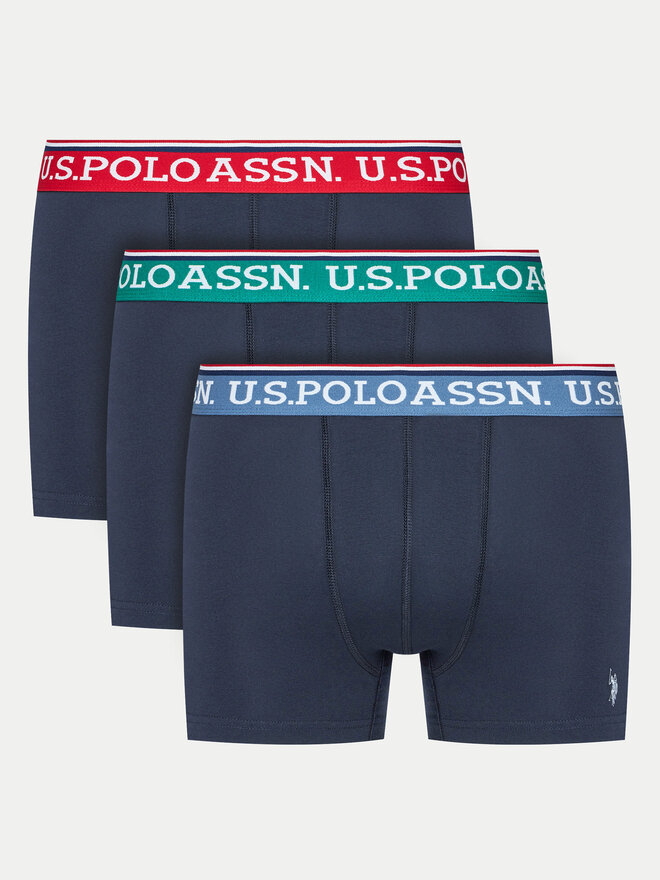 U.S. Polo Assn. U.S. Polo Assn. 3 darab boxer MUP4078 Sötétkék