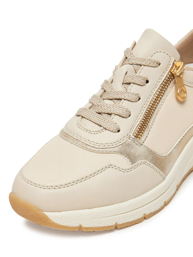 Rieker Sneakersy Rieker N9301-60 Écru