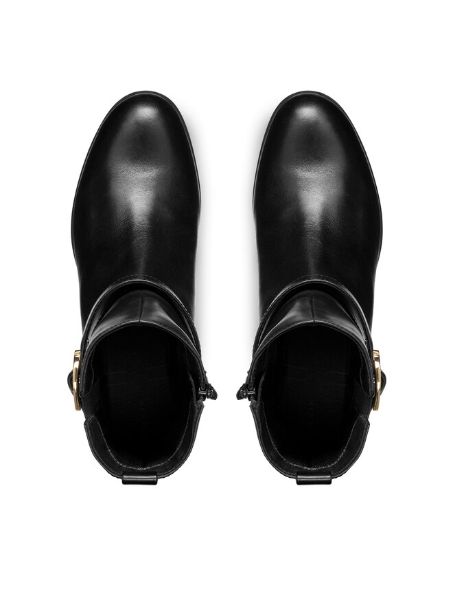 Geox Škornji Geox D Walk Pleasure 55 D46XBA 00043 C9999 Črna