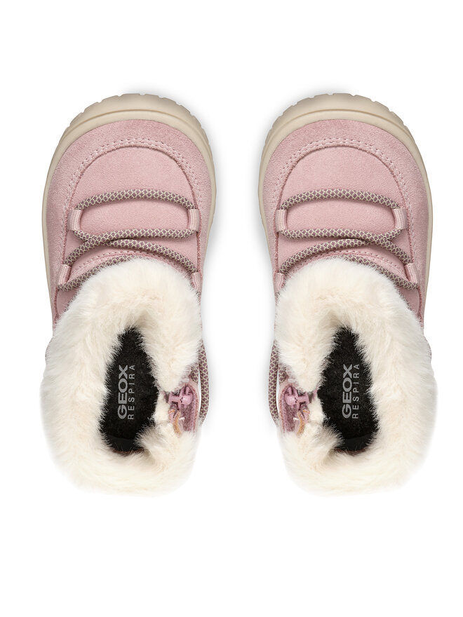 Geox Čižmy Geox B Omar Girl Wpf B462LA 00022 C8014 S Ružová